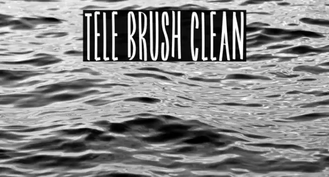 Tele Brush Clean Font examples