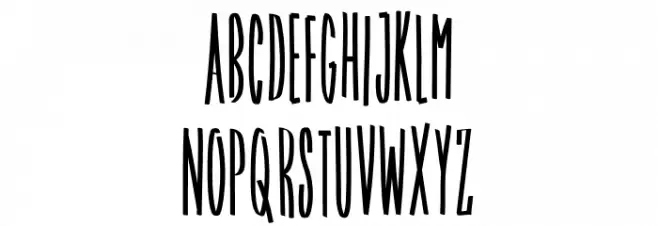 Tele Brush Clean Font LOWERCASE