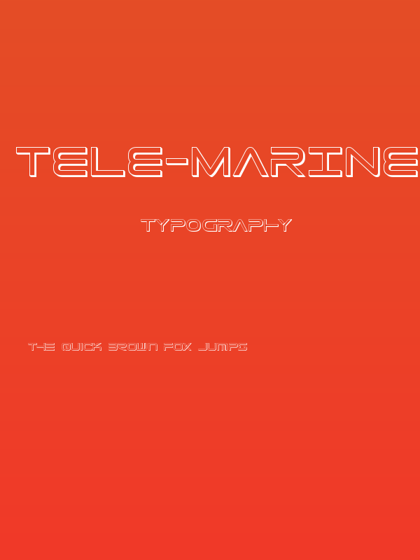 Tele-Marines 3D Poster