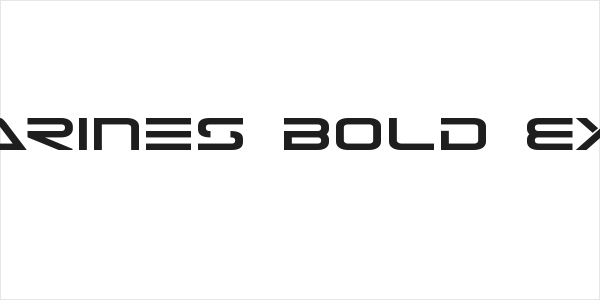 Tele-Marines Bold Expanded Logo