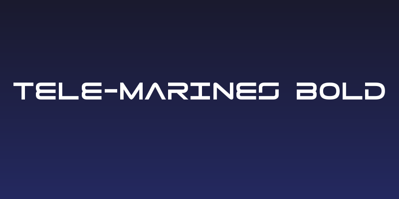 Tele-Marines Bold Social Header