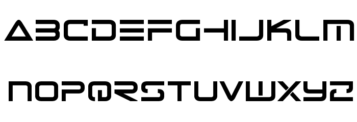 Tele-Marines Bold Font LOWERCASE