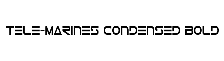 Tele-Marines Condensed Bold  لخطوط تنزيل