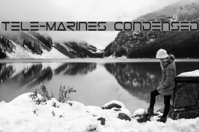 Tele-Marines Condensed Font examples