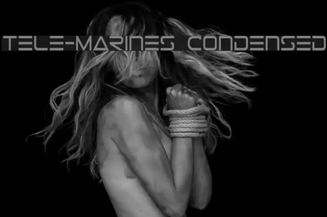 Tele-Marines Condensed Font examples