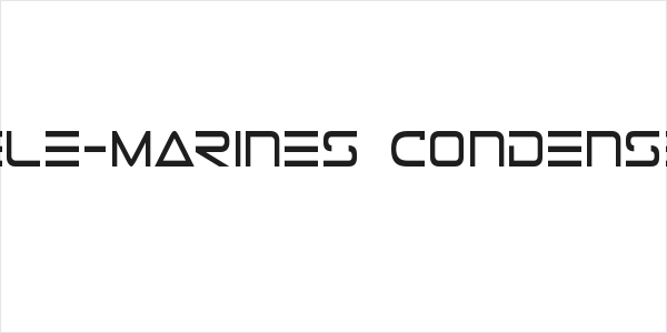 Tele-Marines Condensed Logo