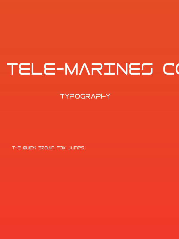 Tele-Marines Condensed Poster