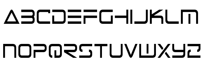 Tele-Marines Condensed Font LOWERCASE