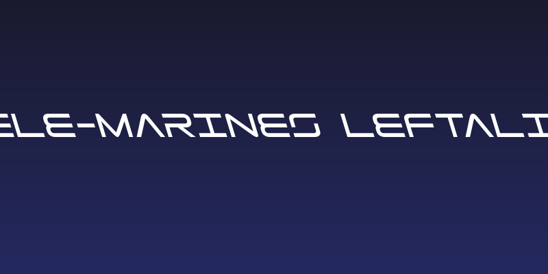 Tele-Marines Leftalic Social Header