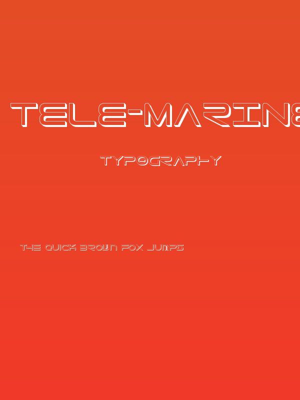 Tele-Marines Shadow Poster