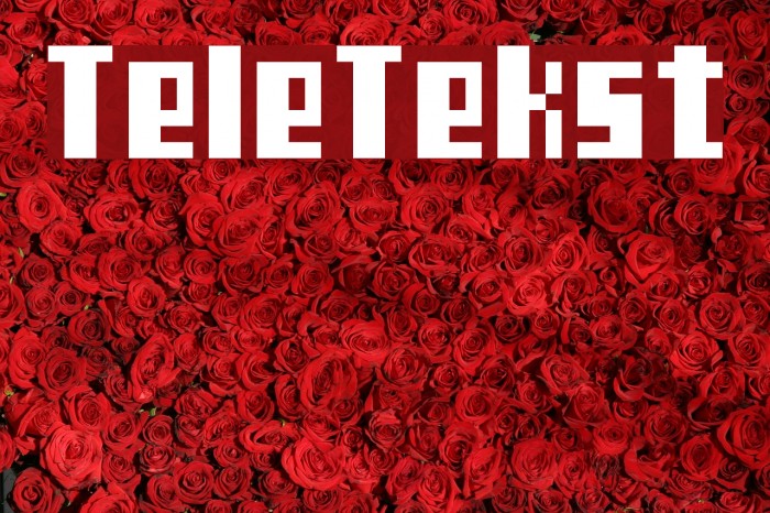 TeleTekst Font examples