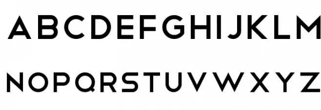 Telegrafico Caratteri MAIUSCOLE