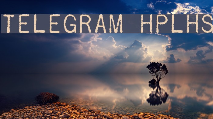Telegram HPLHS Font examples