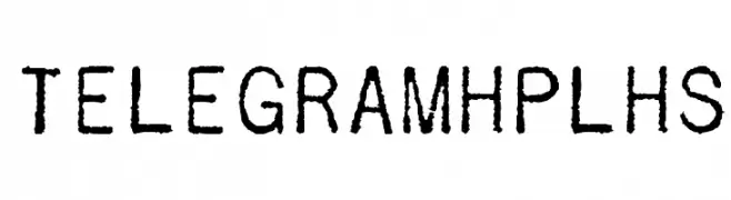 TelegramHPLHS  Frei Schriftart Herunterladen