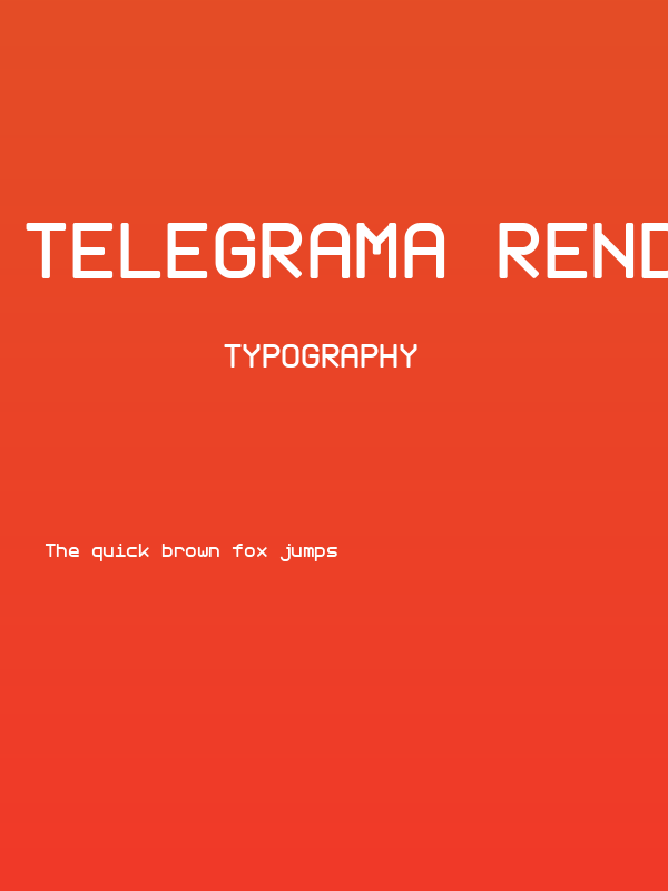 Telegrama Render Poster