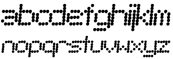 Telegraphic Bold Italic Font LOWERCASE