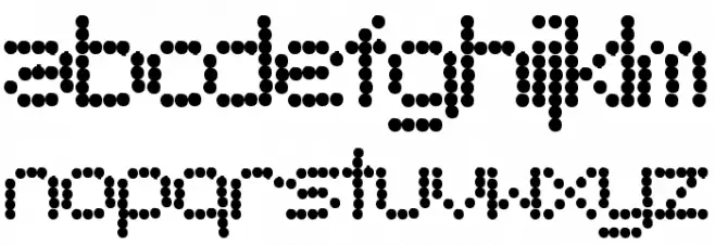 Telegraphic Bold Caratteri MINUSCOLO