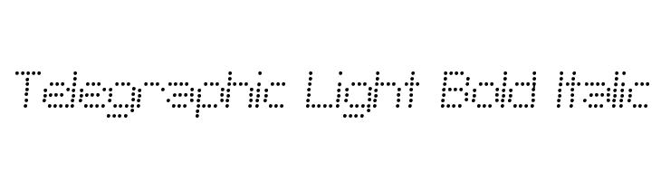 Telegraphic Light Bold Italic  baixar fontes gratis