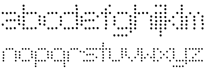 Telegraphic Light Schriftart Kleinbuchstaben