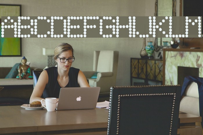 Telegraphic Font examples
