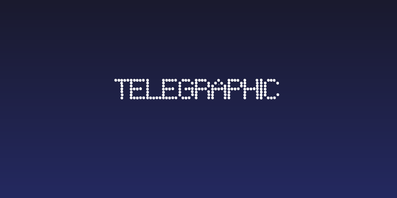 Telegraphic Social Header