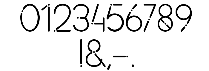Telekinesis Sans Serif Font OTHER CHARS