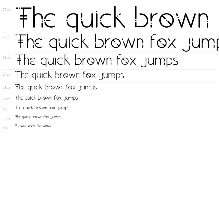 Telekinesis Sans Serif Waterfall