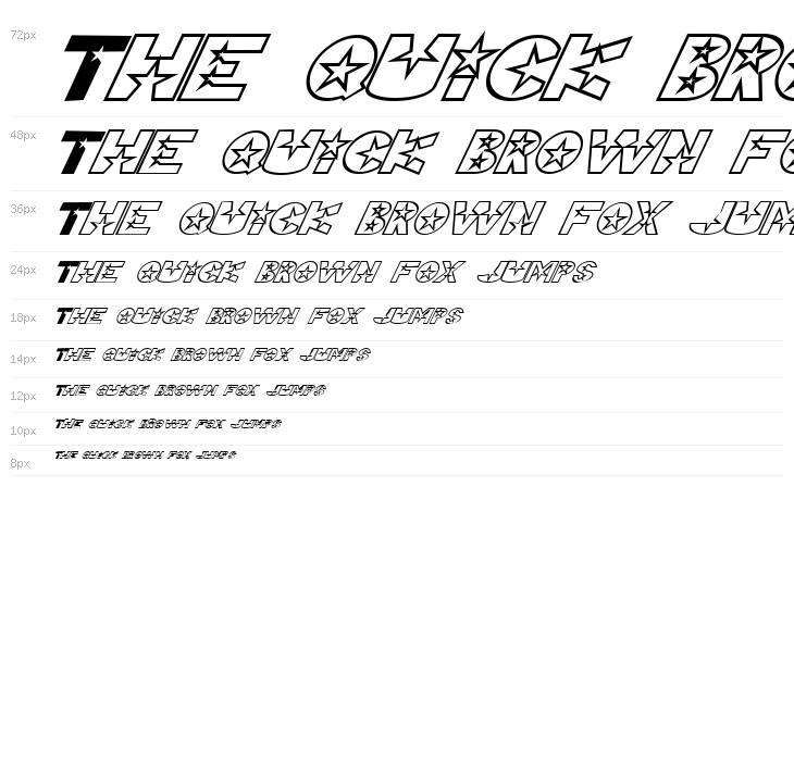 Telemarketing Superstar Italic Waterfall