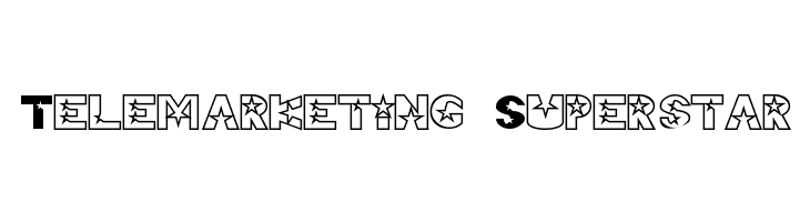 Telemarketing Superstar  Free Fonts Download