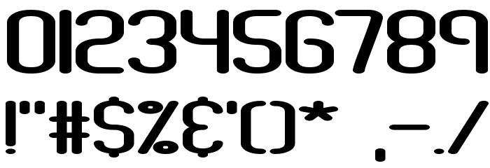 Telephasic BRK Font OTHER CHARS