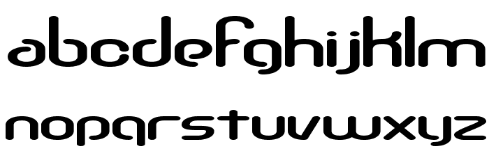 Telephasic BRK Font LOWERCASE