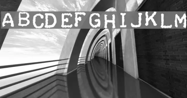 Teleprinter Bold Italic Font examples