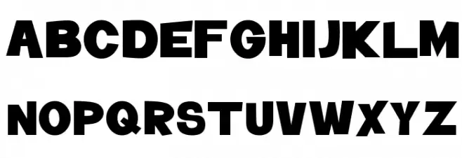 Teletoon Lowercase V2 Шрифта ВЕРХНИЙ