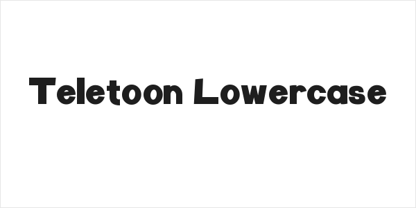 Teletoon Lowercase Logo