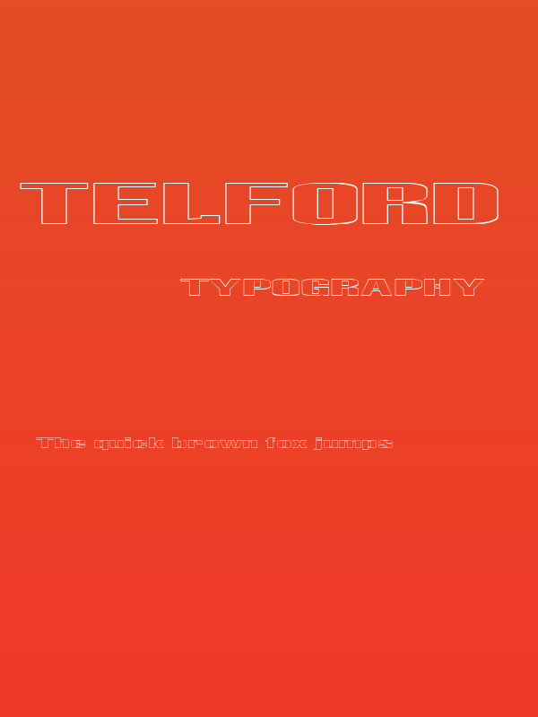 Telford Hollow Poster