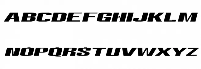 Telford Italic Шрифта ВЕРХНИЙ