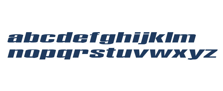 Telford Italic Lowercase