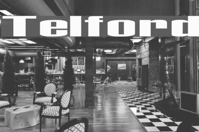 Telford Font examples