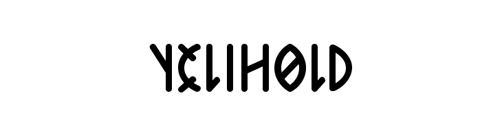 Telihold  フリーフォントのダウンロード