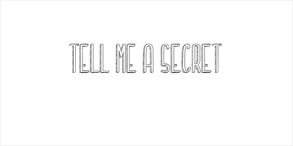 Tell me a secret Logo