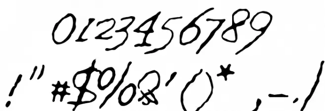 Tell us, Pangaia Font OTHER CHARS