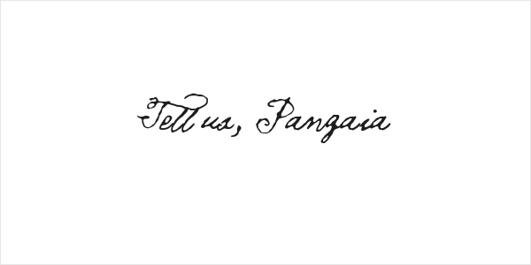 Tell us, Pangaia Logo