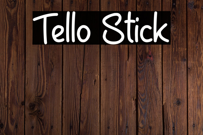 Tello Stick Example 1