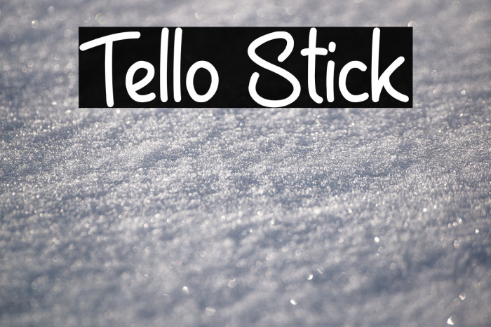 Tello Stick Example 2