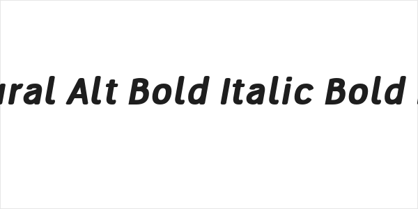 Tellural Alt Bold Italic Bold Italic Logo