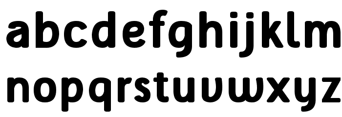 Tellural Alt Bold Font LOWERCASE