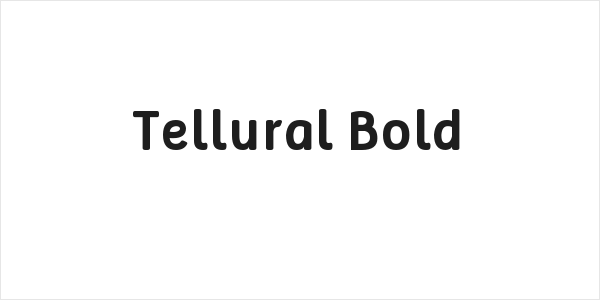 Tellural Bold Logo