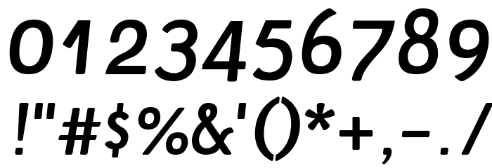 Tellural Regular Italic Font OTHER CHARS