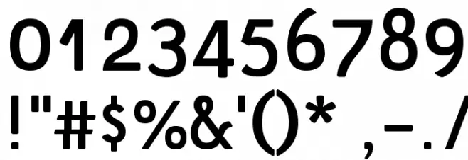 Tellural Font OTHER CHARS