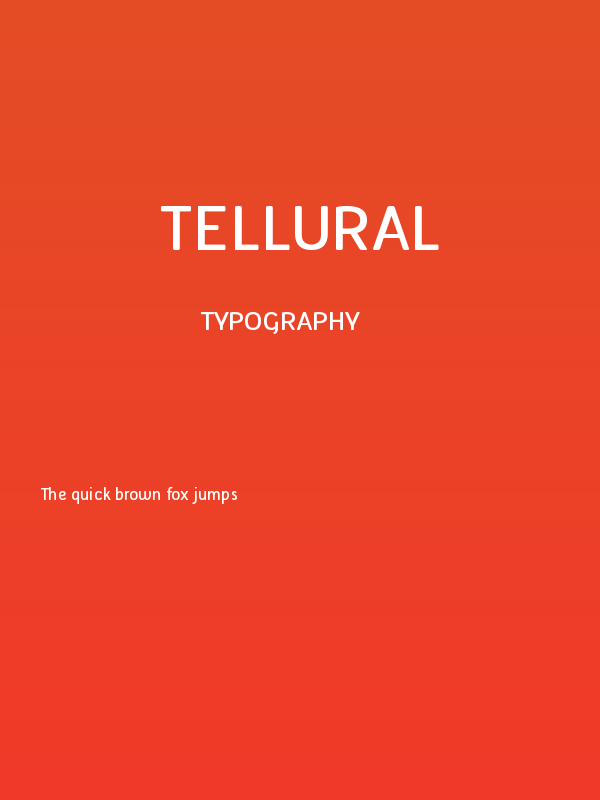 Tellural Poster
